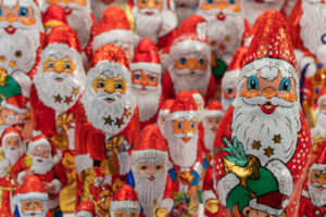 Many different chocolate nicholas, detail, icon image, Christmas time, Many different chocolate nicholas, detail, icon image, Christmas time,